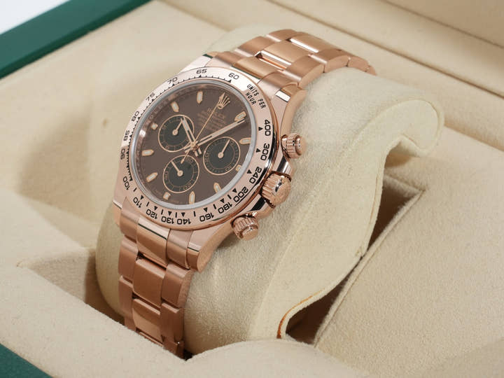 ロレックス デイトナ Ref.116505 エバーローズゴールド チョコレートxブラック文字盤 美品 ot527as7