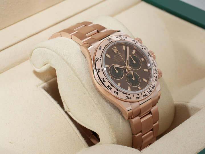ロレックス デイトナ Ref.116505 エバーローズゴールド チョコレートxブラック文字盤 美品 ot527as7