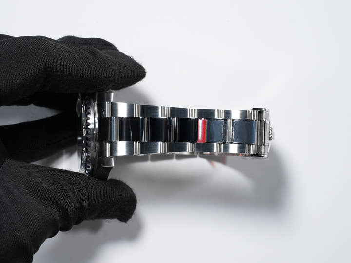 ロレックス GMTマスターII Ref.126710GRNR ステンレススチール ブラック文字盤 オイスターブレスレット 美品 qgtbj24n