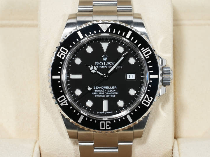 Rolex Sea-Dweller 4000 Ref. 116600 Stainless Steel Black Dial Excellent Condition 6wq4ttcz