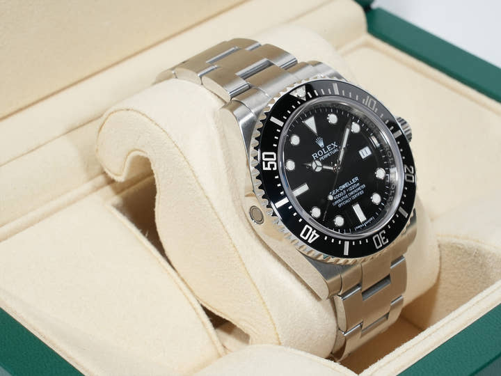 Rolex Sea-Dweller 4000 Ref. 116600 Stainless Steel Black Dial Excellent Condition 6wq4ttcz