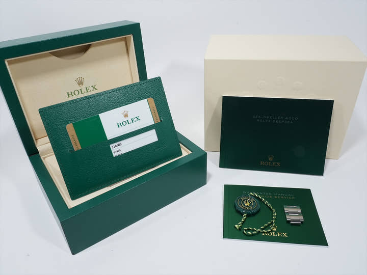 Rolex Sea-Dweller 4000 Ref. 116600 Stainless Steel Black Dial Excellent Condition 6wq4ttcz