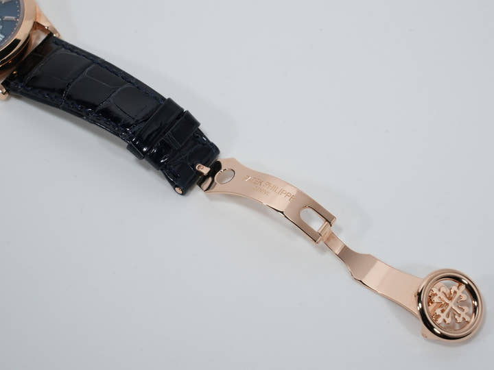 パテックフィリップ コンプリケーション Ref.5396R-015 ローズゴールド ブルー・ソレイユ文字盤 美品 4utxmkj3