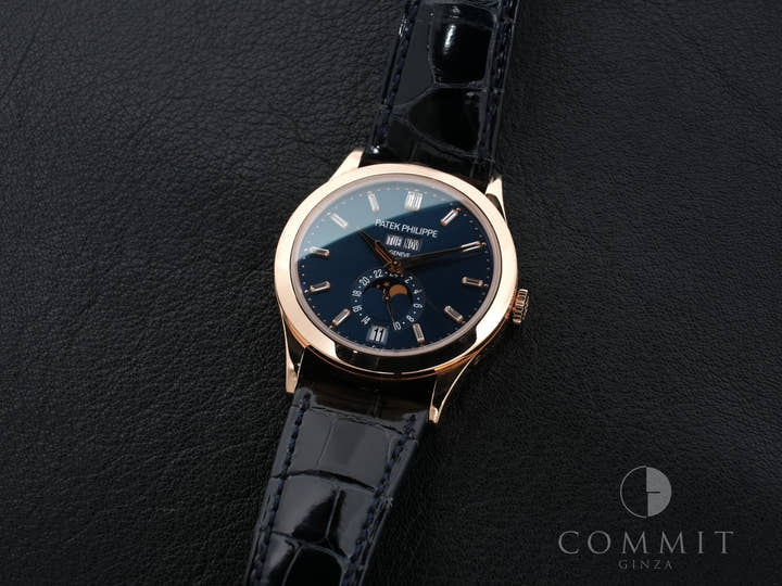パテックフィリップ コンプリケーション Ref.5396R-015 ローズゴールド ブルー・ソレイユ文字盤 美品 4utxmkj3