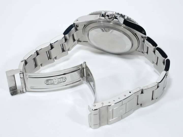 ロレックス GMTマスターII Ref.16710 ステンレススチール ブラック文字盤 オイスターブレスレット 中古 eyibd377