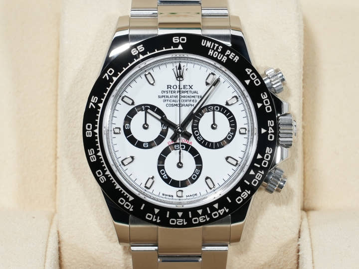 ロレックス デイトナ Ref.116500LN ステンレススチール ホワイト文字盤 中古 4beuaeus