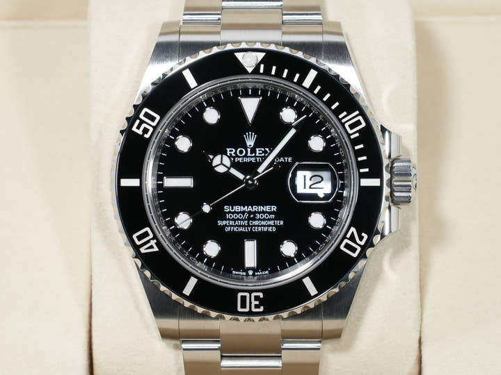 ロレックス サブマリーナー デイト Ref.126610LN ステンレススチール ブラック文字盤 未使用 xdpmgqyo