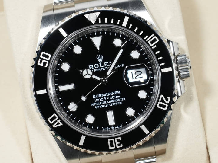 ロレックス サブマリーナー デイト Ref.126610LN ステンレススチール ブラック文字盤 未使用 xdpmgqyo