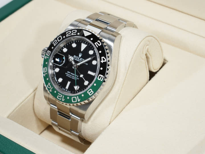 ロレックス GMTマスターII Ref.126720VTNR ステンレススチール ブラック文字盤 オイスターブレスレット 未使用 sv97pp48