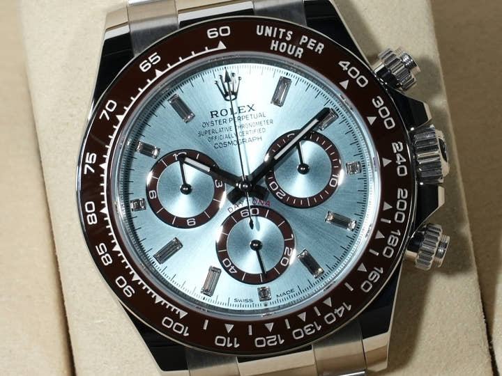 ロレックス デイトナ Ref.126506A プラチナ アイスブルーx11Pダイヤ文字盤 未使用 gnh4j5qk