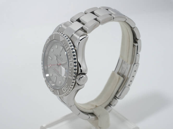 ロレックス ヨットマスター40 Ref.16622 ステンレススチール/プラチナ ロレジウム文字盤 美中古 ppz6di37