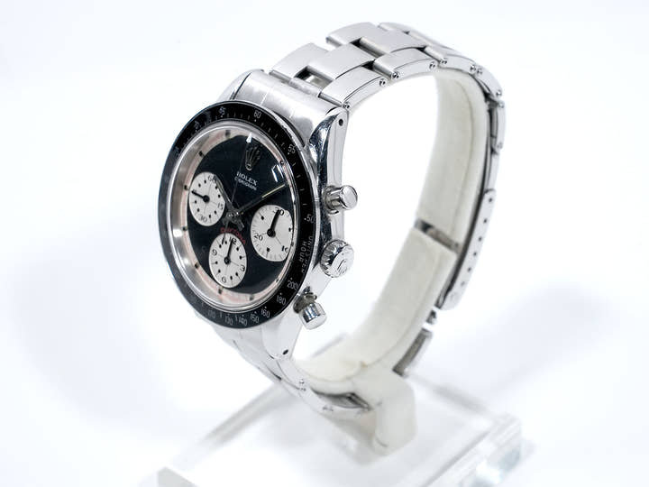ロレックス デイトナ Ref.6241 ステンレススチール ブラック文字盤 中古 idimeojg