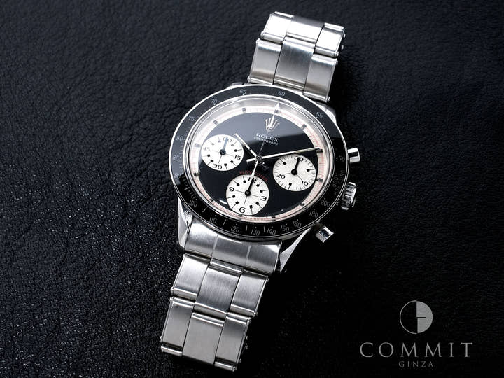 ロレックス デイトナ Ref.6241 ステンレススチール ブラック文字盤 中古 idimeojg