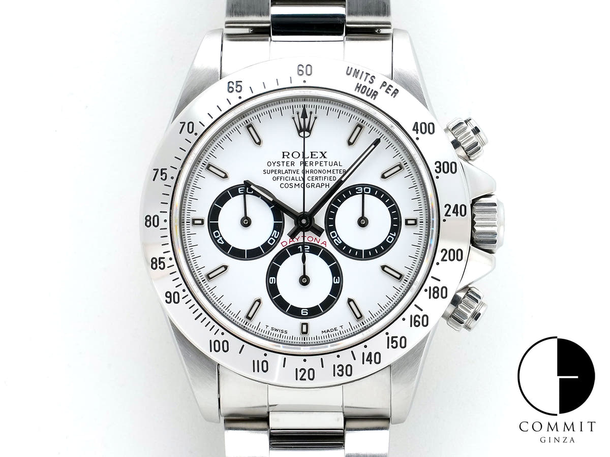 ロレックス デイトナ エルプリメロ Ref.16520 ステンレススチール ホワイト文字盤 中古 tcrxd4u7