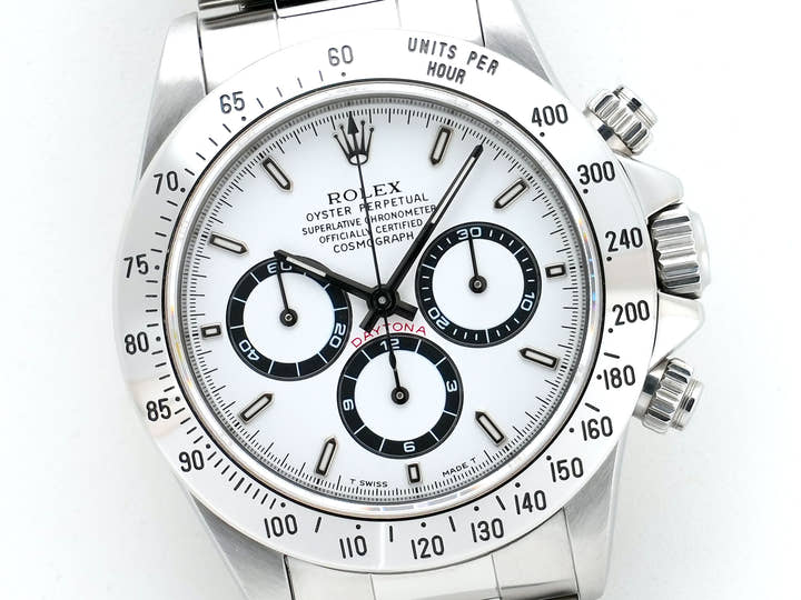 ロレックス デイトナ エルプリメロ Ref.16520 ステンレススチール ホワイト文字盤 中古 tcrxd4u7