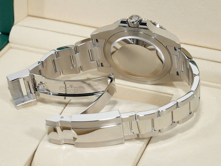 ロレックス GMTマスターII Ref.126710BLNR ステンレススチール ブラック文字盤 オイスターブレスレット 未使用 fgpo3ohg