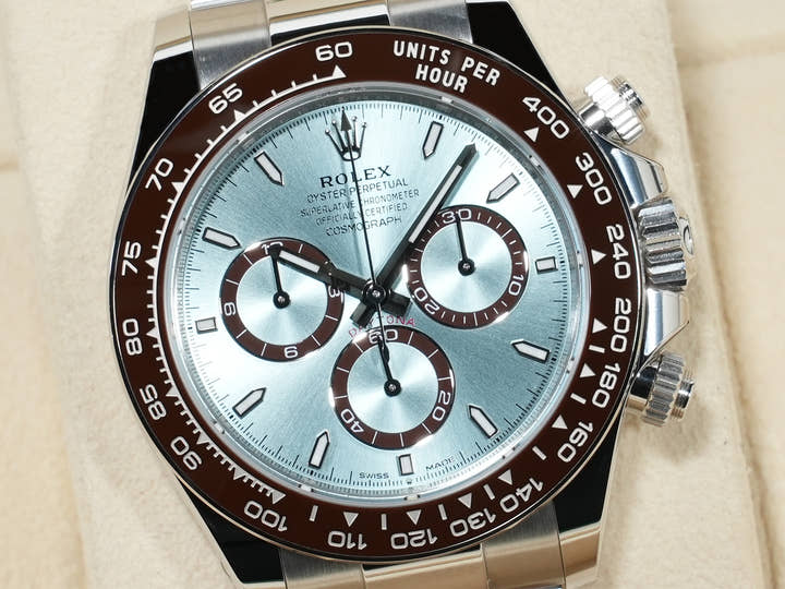 ロレックス デイトナ Ref.126506 プラチナ アイスブルー文字盤 未使用 7j9pvpvh