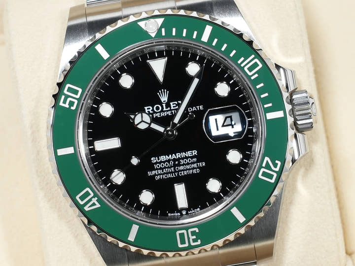 ロレックス サブマリーナー デイト Ref.126610LV ステンレススチール ブラック文字盤 未使用 y7mh2rvk