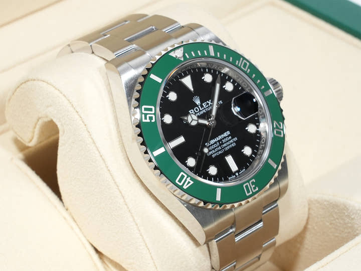 ロレックス サブマリーナー デイト Ref.126610LV ステンレススチール ブラック文字盤 未使用 y7mh2rvk