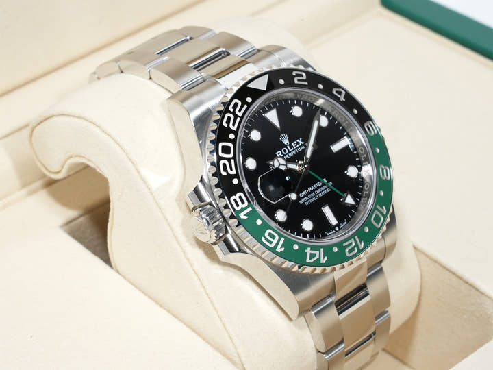 ロレックス GMTマスターII Ref.126720VTNR ステンレススチール ブラック文字盤 オイスターブレスレット 未使用 edihiz3s
