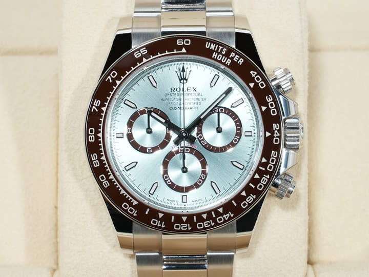ロレックス デイトナ Ref.126506 プラチナ アイスブルー文字盤 未使用 44reyffs