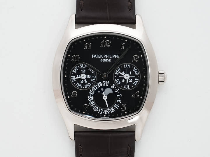 パテックフィリップ パーペチュアルカレンダー Ref.5940G-010 ホワイトゴールド ブラック文字盤 美品 32798o9y