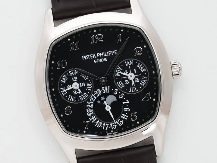 パテックフィリップ パーペチュアルカレンダー Ref.5940G-010 ホワイトゴールド ブラック文字盤 美品 32798o9y