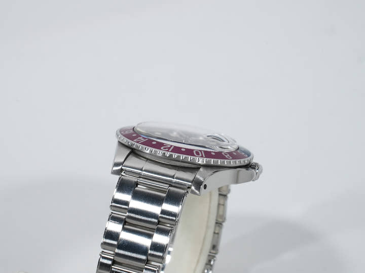 ロレックス GMTマスター Ref.1675 ステンレススチール ブラック文字盤 オイスターブレスレット 中古 9kz8c82k