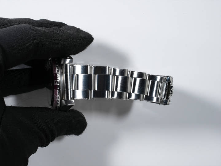 ロレックス GMTマスター Ref.1675 ステンレススチール ブラック文字盤 オイスターブレスレット 中古 9kz8c82k