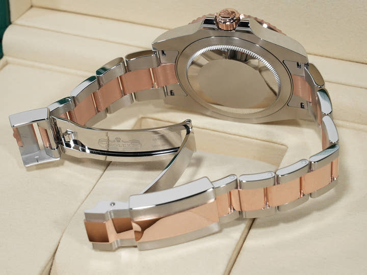 ロレックス GMTマスターII Ref.126711CHNR ステンレススチール/エバーローズゴールド ブラック文字盤 オイスターブレスレット 未使用 gqu3fbwm