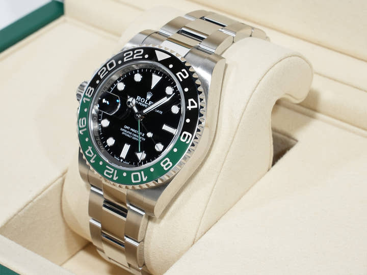 ロレックス GMTマスターII Ref.126720VTNR ステンレススチール ブラック文字盤 オイスターブレスレット 未使用 8a45ur38