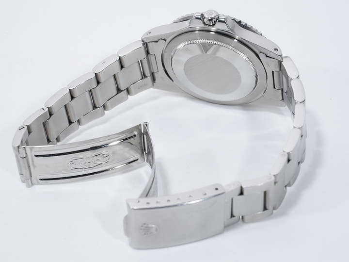 ロレックス GMTマスター Ref.1675 ステンレススチール ブラック文字盤 オイスターブレスレット 中古 qujicc3s