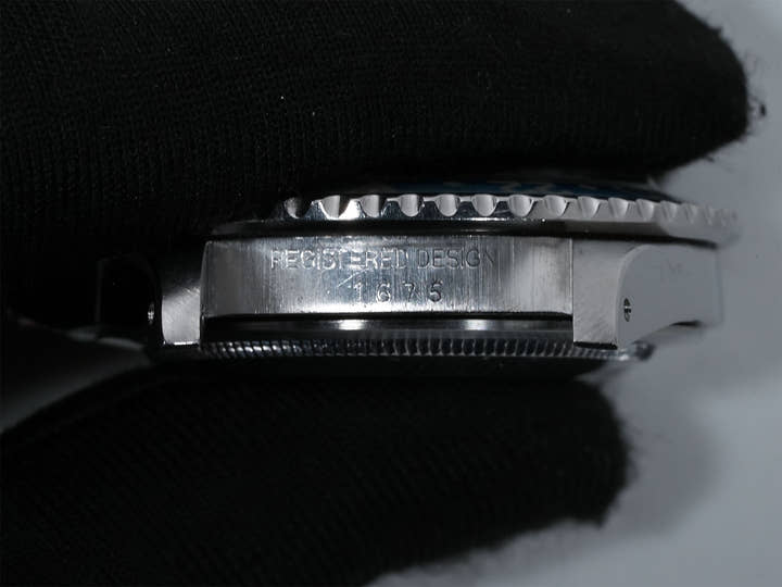 ロレックス GMTマスター Ref.1675 ステンレススチール ブラック文字盤 オイスターブレスレット 中古 qujicc3s