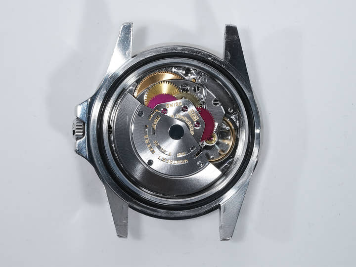 ロレックス GMTマスター Ref.1675 ステンレススチール ブラック文字盤 オイスターブレスレット 中古 qujicc3s