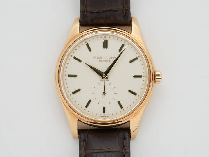 パテックフィリップ カラトラバ トロピカル Ref.2526 イエローゴールド エナメル文字盤 中古 dg3jqizc