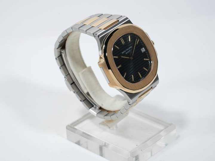 パテックフィリップ ノーチラス Ref.3700/11JA ステンレススチール/イエローゴールド ブルー文字盤 中古 4cbnc2cc