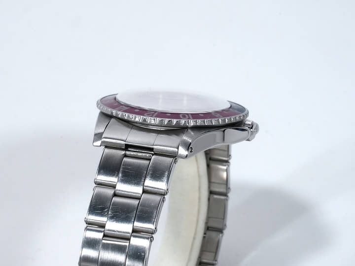 ロレックス GMTマスター Ref.1675 ステンレススチール ブラック文字盤 オイスターブレスレット 中古 ty7y9395