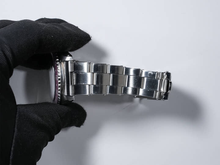 ロレックス GMTマスター Ref.1675 ステンレススチール ブラック文字盤 オイスターブレスレット 中古 ty7y9395