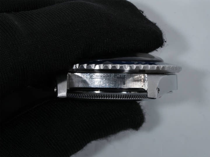 ロレックス GMTマスター Ref.1675 ステンレススチール ブラック文字盤 オイスターブレスレット 中古 ty7y9395