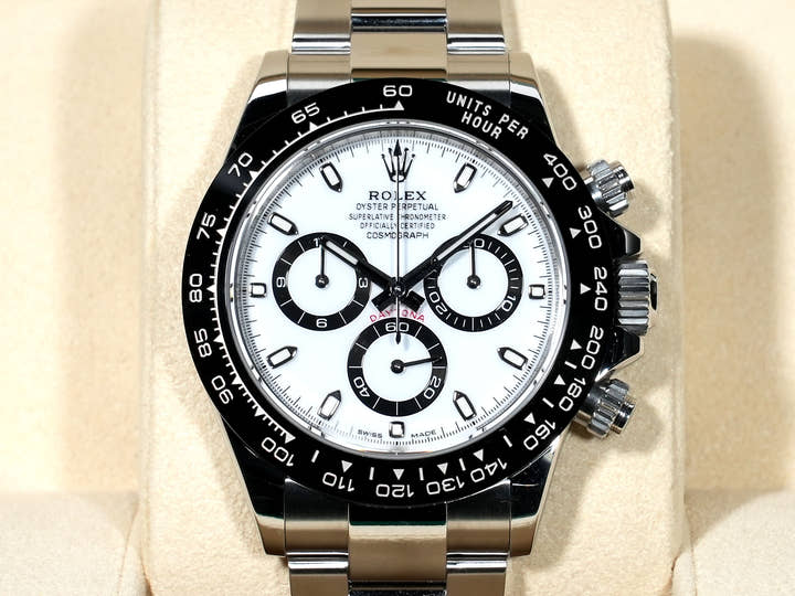 ロレックス デイトナ Ref.116500LN ステンレススチール ホワイト文字盤 中古 3bmmtxe5