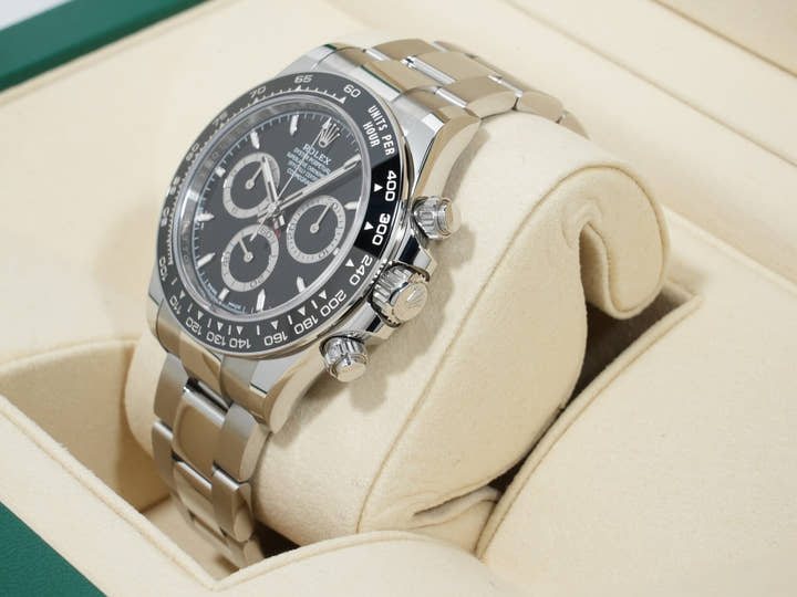 ロレックス デイトナ Ref.126500LN ステンレススチール ブラック文字盤 未使用 y8jfiu78