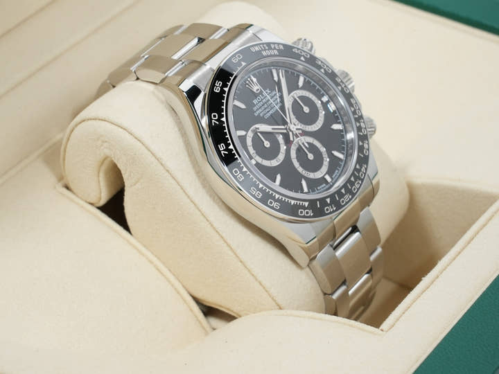 ロレックス デイトナ Ref.126500LN ステンレススチール ブラック文字盤 未使用 y8jfiu78