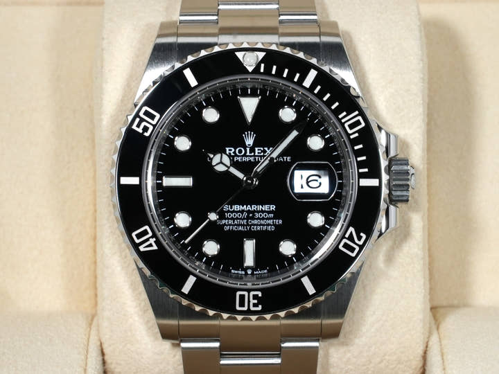 ロレックス サブマリーナー デイト Ref.126610LN ステンレススチール ブラック文字盤 美品 6fir926g