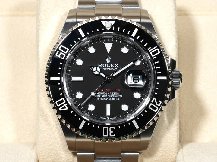 ロレックス シードゥエラー Ref.126600 ステンレススチール ブラック文字盤 美品 rb6avgn2