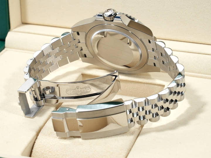 ロレックス GMTマスターII Ref.126710GRNR ステンレススチール ブラック文字盤 ジュビリーブレスレット 未使用 kac2ehex