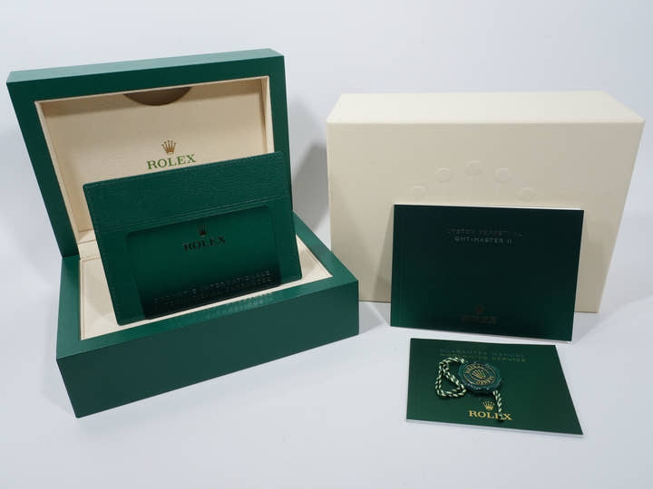 ロレックス GMTマスターII Ref.126711CHNR ステンレススチール/エバーローズゴールド ブラック文字盤 オイスターブレスレット 美品 n86q9rpf