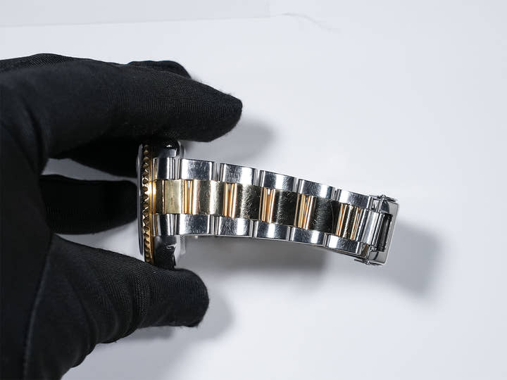 ロレックス サブマリーナー デイト Ref.16613 ステンレススチール/イエローゴールド ブルー文字盤 中古 4zbzf723