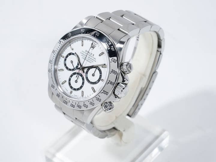 ロレックス デイトナ エルプリメロ Ref.16520 ステンレススチール ホワイト文字盤 中古 b97645mf