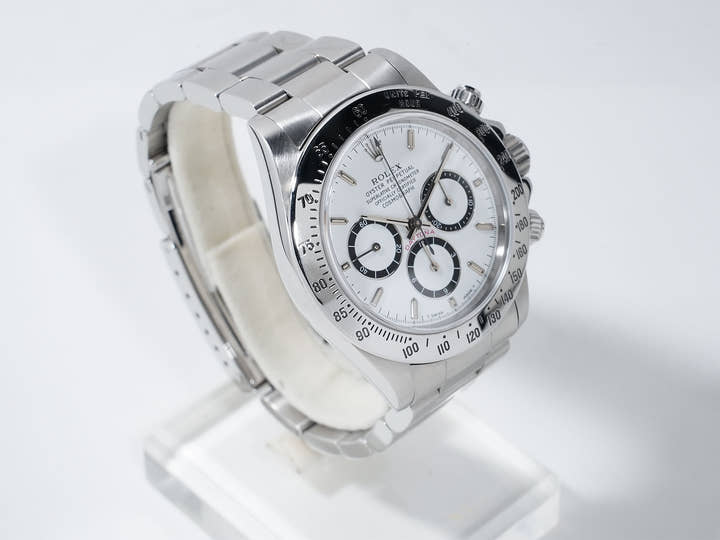 ロレックス デイトナ エルプリメロ Ref.16520 ステンレススチール ホワイト文字盤 中古 b97645mf