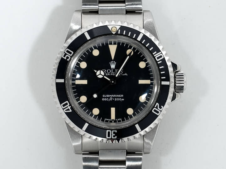 ロレックス サブマリーナー Ref.5513 ステンレススチール ブラック文字盤 中古 msbyrf8v